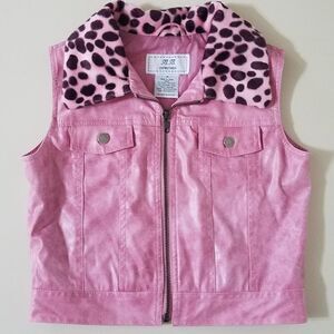 B. B. Collections Faux Leather Vest